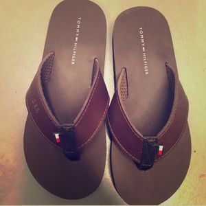 Tommy Hilfiger leather sandals brand new!